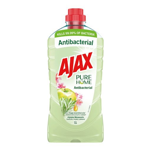 Ajax Apple blossom 1l Antibakt./zelený | Čistící a mycí prostředky - Saponáty - Saponáty na podlahu a univerzální